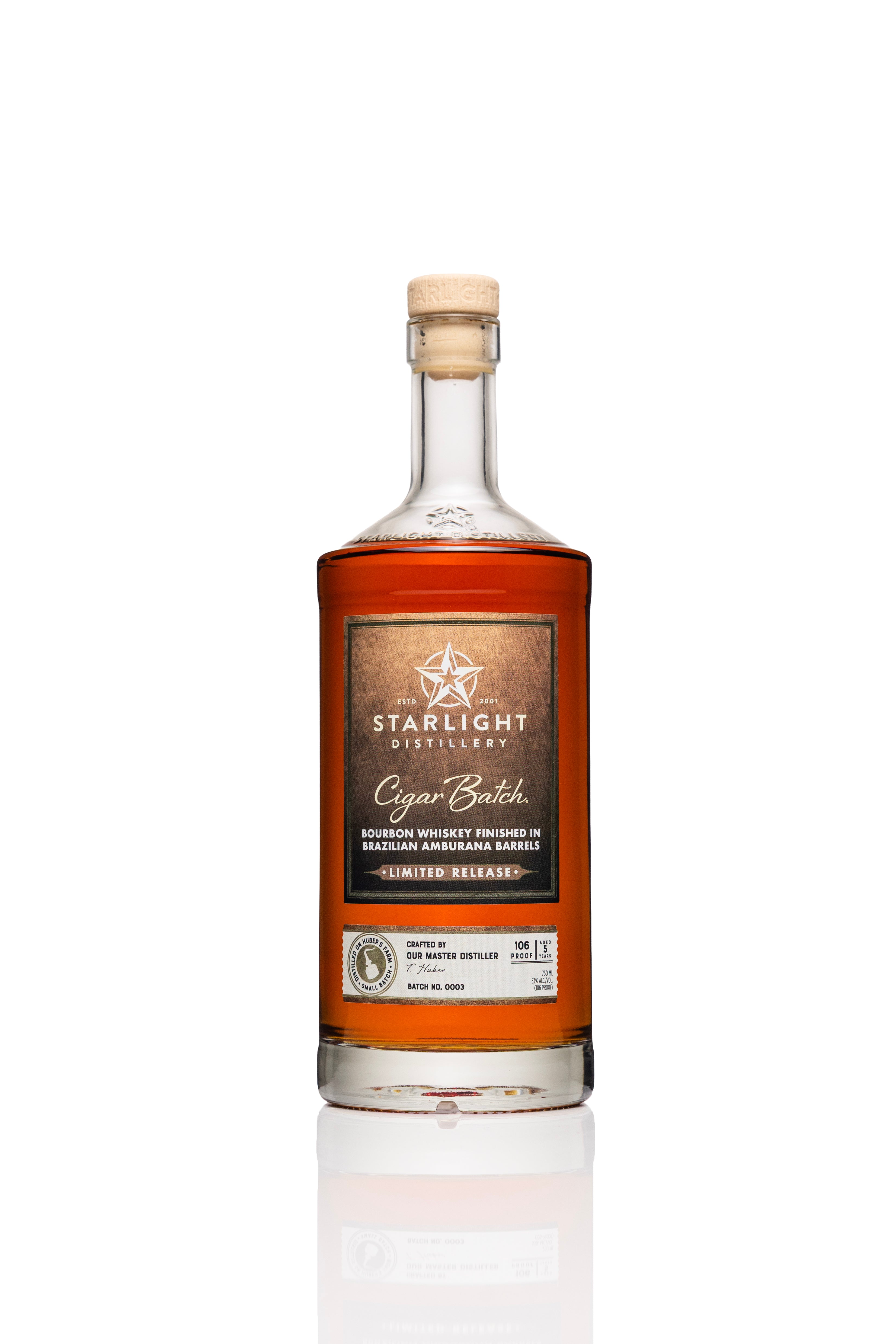 Starlight Distillery Cigar Batch Bourbon