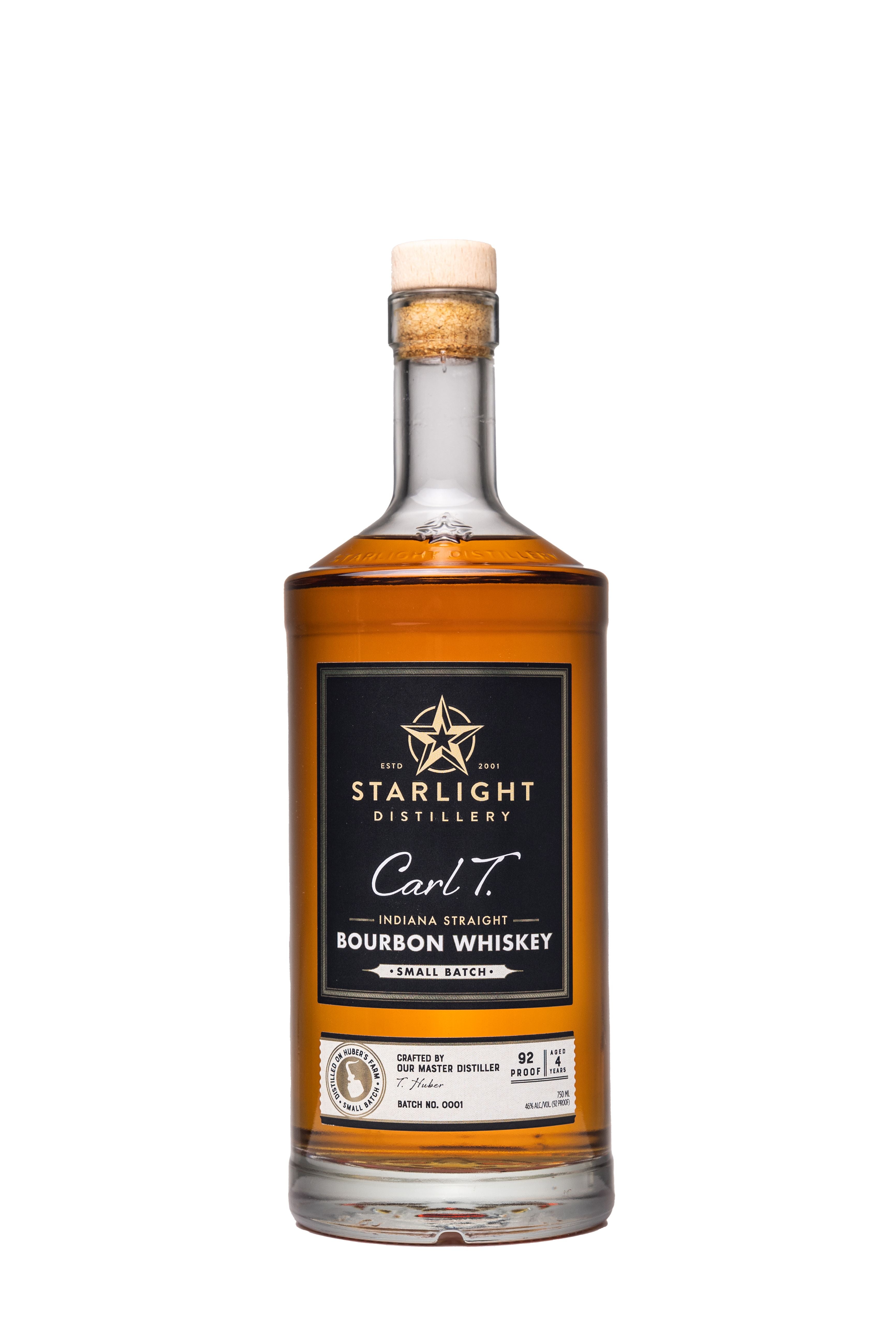 Starlight Distillery Carl T. Bourbon