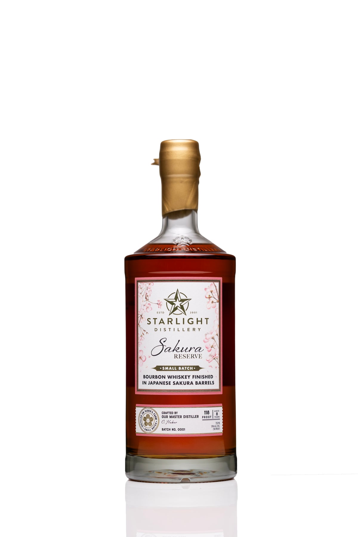 Starlight Distillery Sakura Reserve Bourbon
